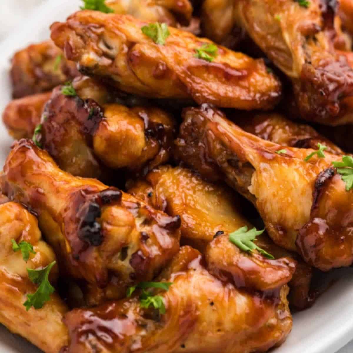 Air Fryer BBQ Chicken Wings