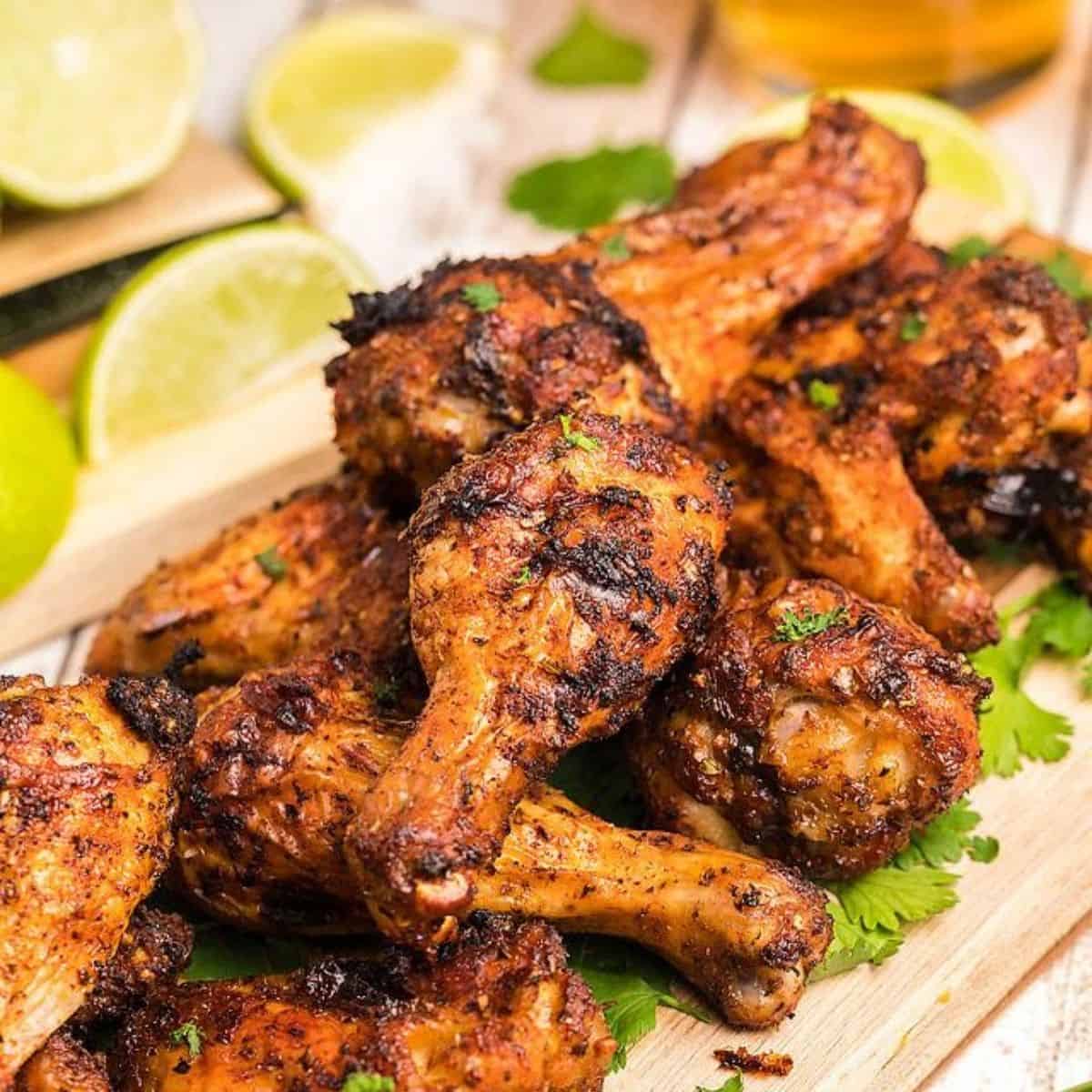 Air Fryer Chipotle Chicken Wings