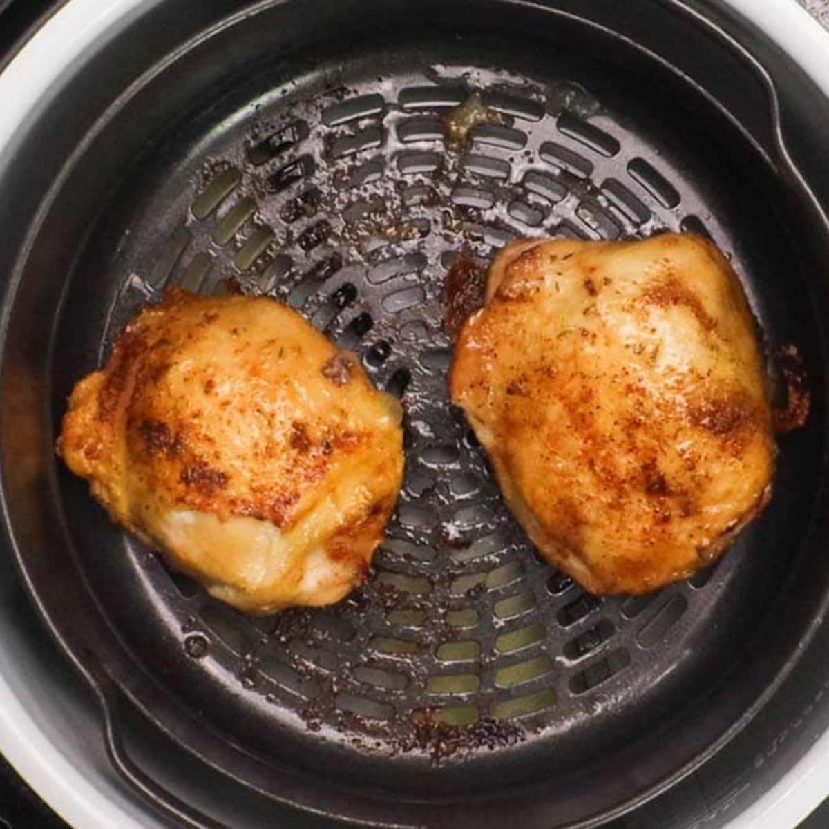 Air Fryer Frozen Chicken Thighs