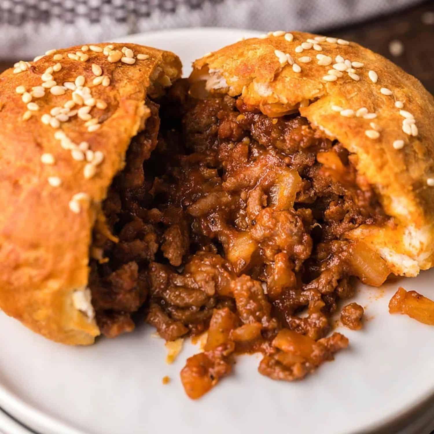 Air Fryer Sloppy Joe Pockets