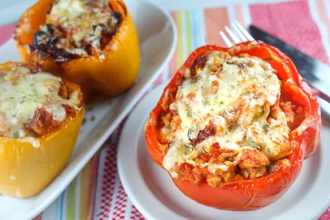 Air Fryer Stuffed Peppers