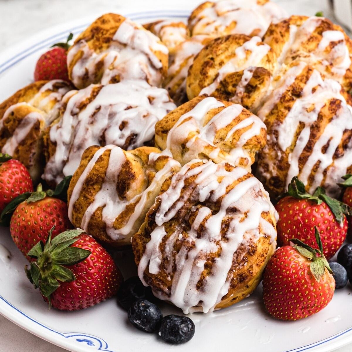 Air Fryer Mickey Cinnamon Rolls